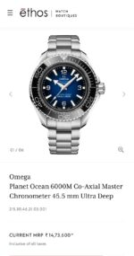 Omega Planet Ocean Master Chronometer - Image 2