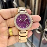 Michael Kors Purple Sunray Dial