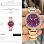 Michael Kors Purple Sunray Dial - Image 2