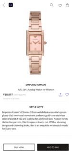 Emporio Armani Genni Rose Gold - Image 4