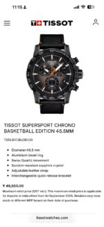 Tissot Supersport Chronograph - Image 2