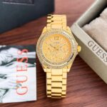 Guess Elegant Golden Dial
