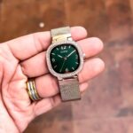 Guess Rosegold Green Dial