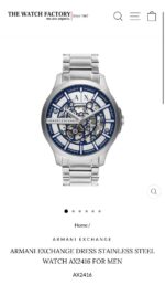 Armani Exchange Silver Automatic - Image 4