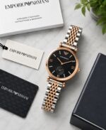 Emporio Armani Black Dial - Image 2