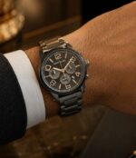 Mont Blanc Black Chronograph