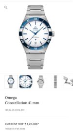Omega Constellation Co-Axial Master - Image 2