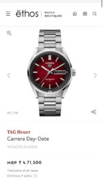Tag Heuer Carrera Day Date Automatic - Image 4