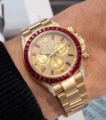Rolex Daytona Yellow Gold Diamond Paved Dial - Image 3