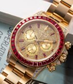 Rolex Daytona Yellow Gold Diamond Paved Dial - Image 4