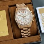 Michael Kors Pink Ceramic Rose Gold