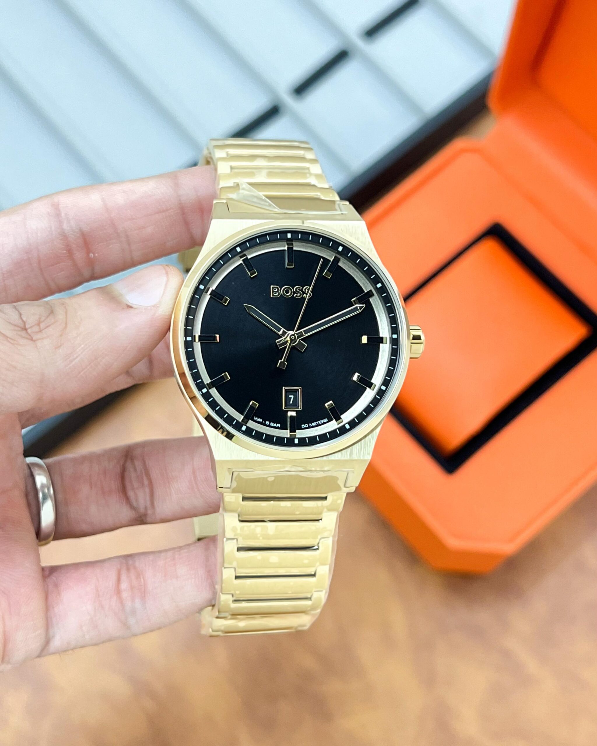 WhatsApp Image 2026-06-26 at 8.22.56 PM (2) Boss Candor Black Dial - Image 1