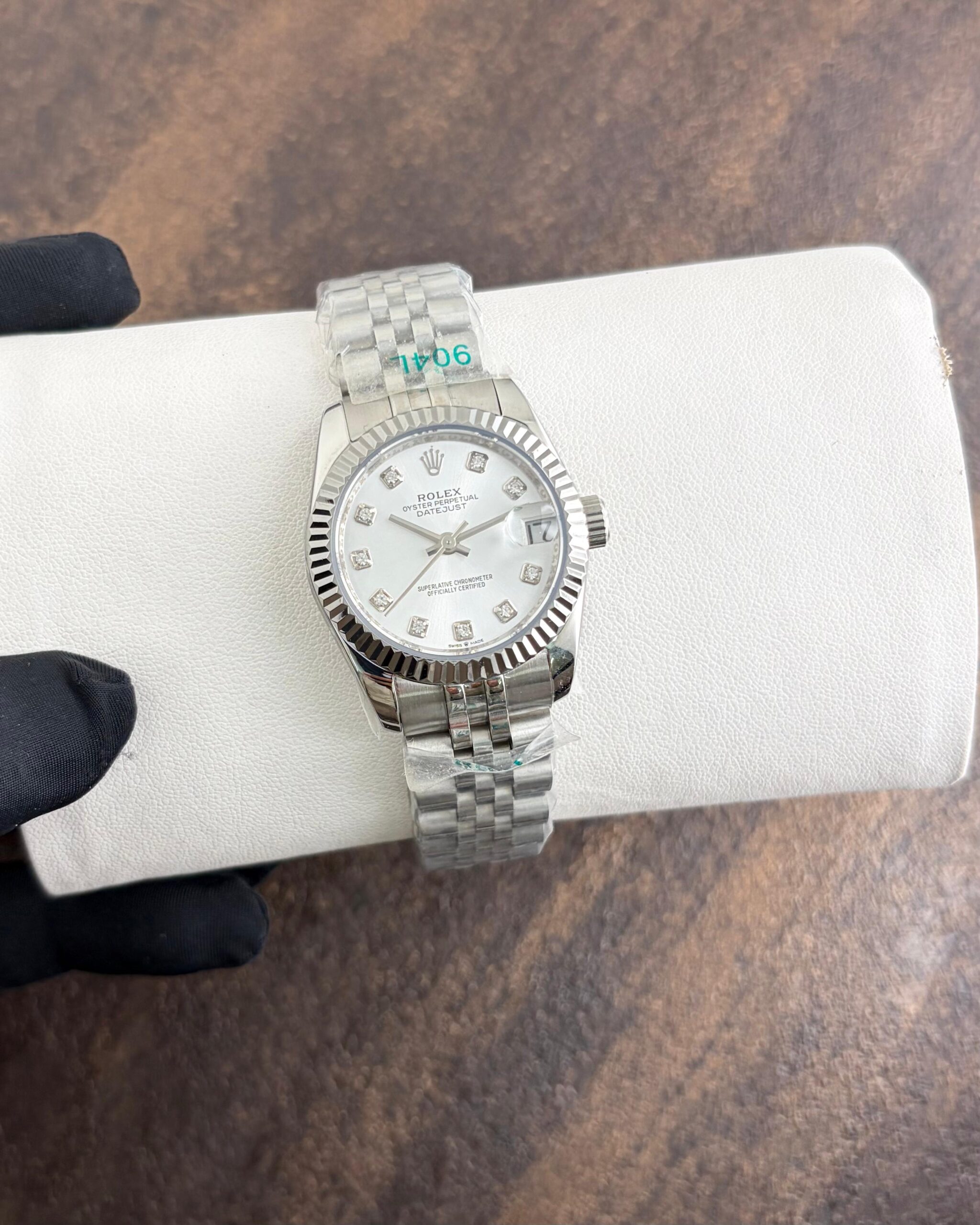 WhatsApp Image 2026-06-26 at 8.23.51 PM (1) Rolex Datejust Silver Diamond Series - Image 1