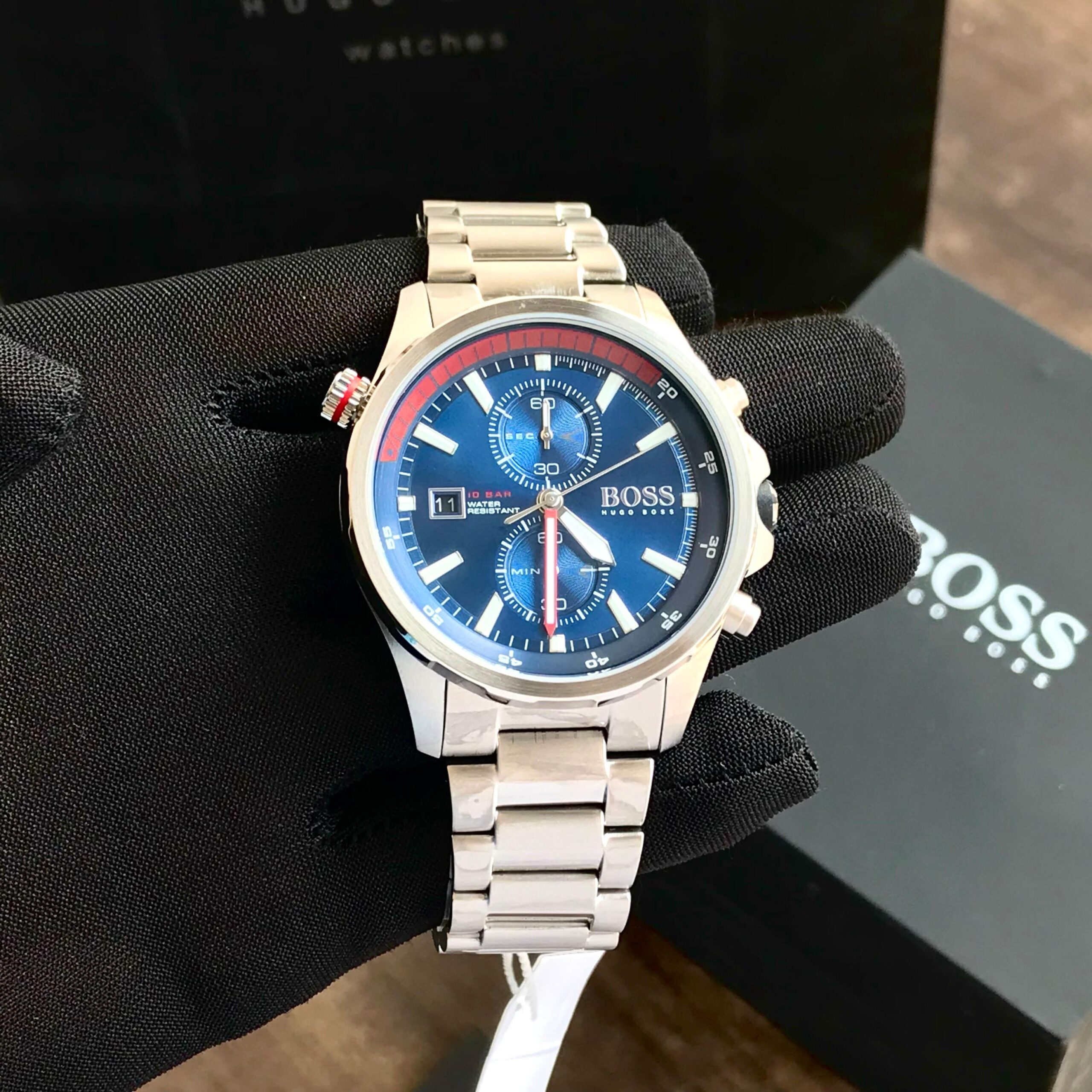 WhatsApp Image 2026-06-26 at 8.33.09 PM (1) Boss Globetrotter Analog Chronograph - Image 1