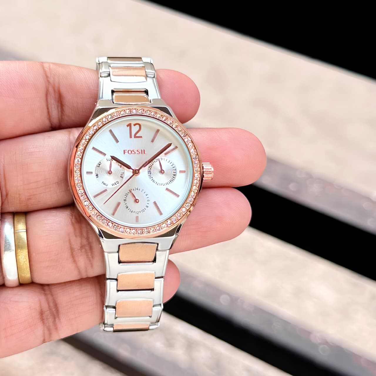 WhatsApp Image 2026-06-26 at 8.34.50 PM Fossil Eevie Quartz Chronograph - Image 1
