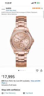 Guess Bryant Blush Pink Dial - Image 2