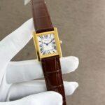 Cartier Tank White Textured Dial