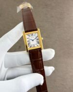 Cartier Tank White Textured Dial