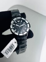 Emporio Armani AR80050 Black Chronograph - Image 2