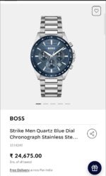 Boss Strike Blue Chronograph - Image 4
