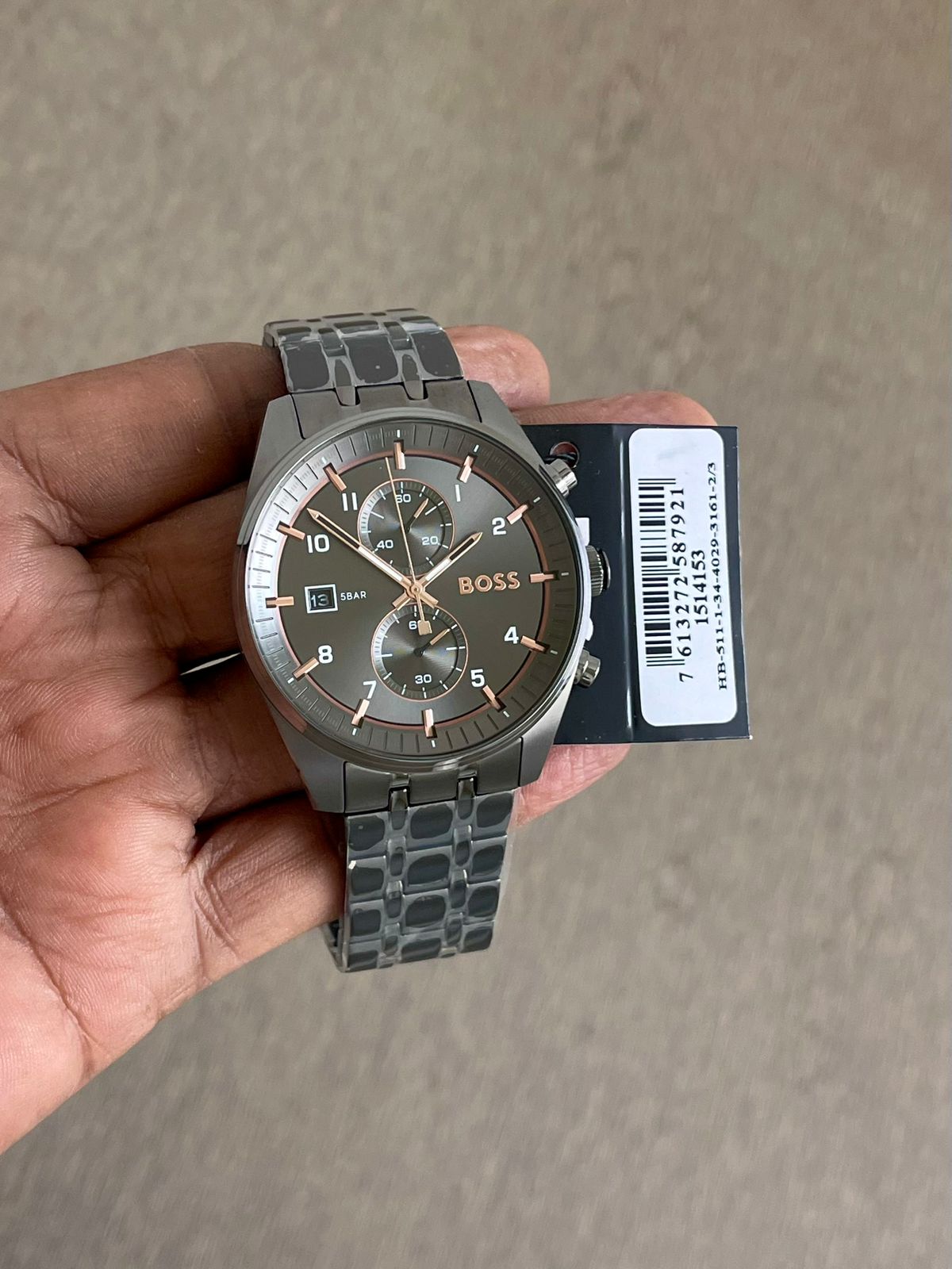 WhatsApp Image 2026-06-28 at 12.05.10 PM (1) Boss Centre Court Black Dial - Image 1