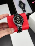Emporio Armani Jet Black Chronograph - Image 2