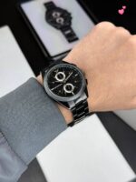 Emporio Armani Jet Black Chronograph - Image 3