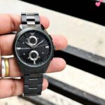 Emporio Armani Jet Black Chronograph