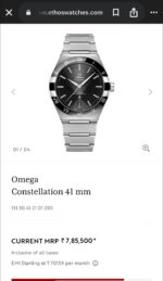 Omega Constellation Co-Axial Master Chronometer - Image 3