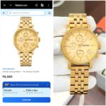 Fossil Boyfriend Chronograph Gold Edition - Image 3