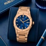 Hublot Classic Fusion Blue Rose Gold