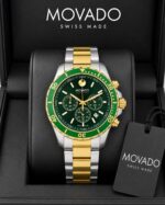 Movado Series 800 Chronograph Green Edition