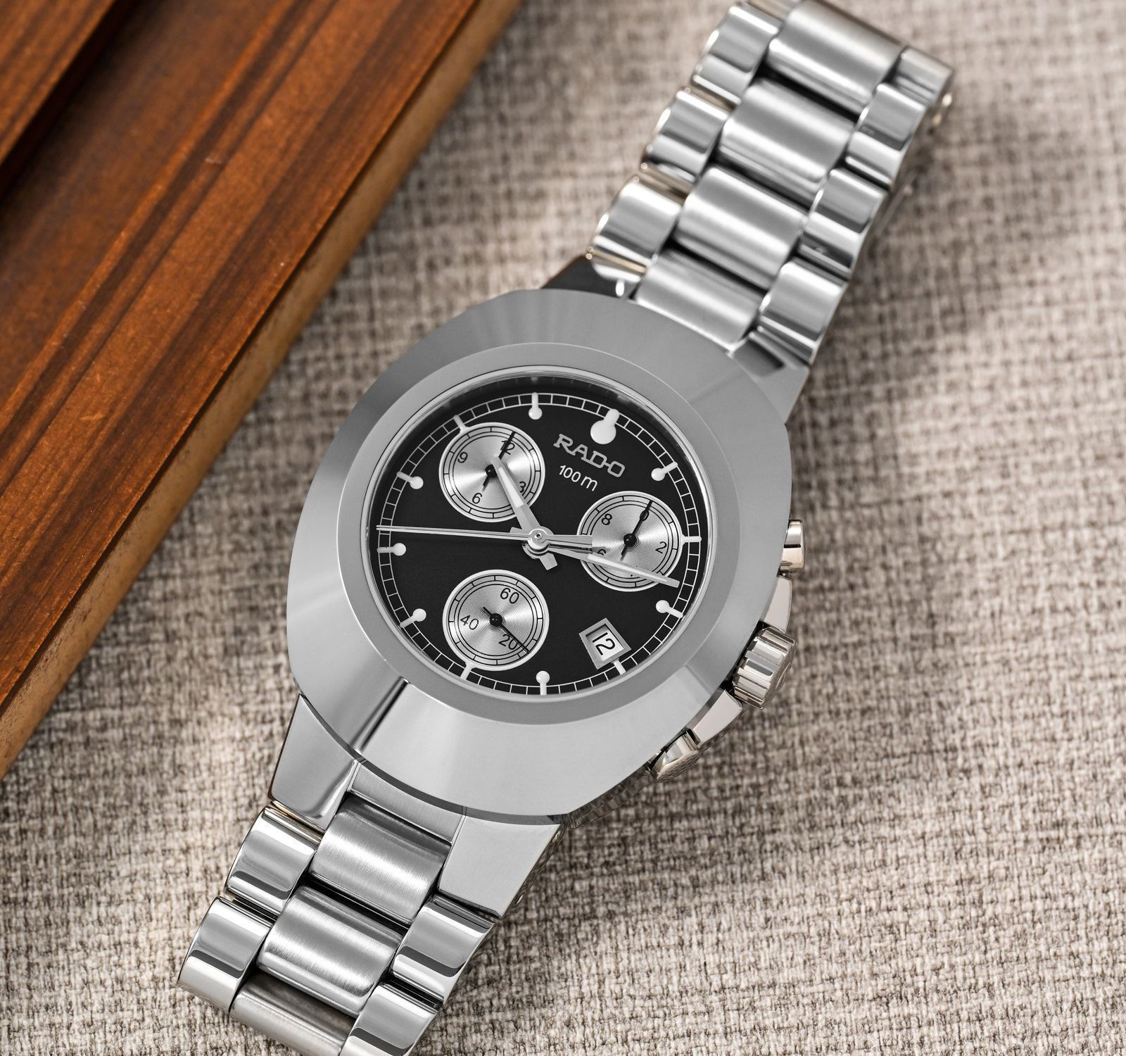 WhatsApp Image 2026-06-29 at 2.20.56 PM (1) Rado Classic Black Dial Silver Edition - Image 1