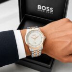 Hugo Boss Premium Chronograph White Dial