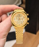Emporio Armani Steel Classics Golden Dial - Image 3