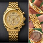 Emporio Armani Steel Classics Golden Dial - Image 5
