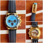 Rolex Daytona Semi Eta Blue Dial - Image 2