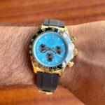 Rolex Daytona Semi Eta Blue Dial