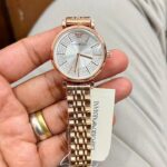 Emporio Armani Slim White Dial