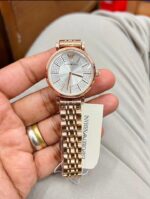 Emporio Armani Slim White Dial