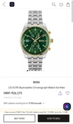 Boss Centre Court Green Dial - Image 2