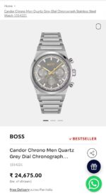 Boss Centre Court Grey Dial - Image 3