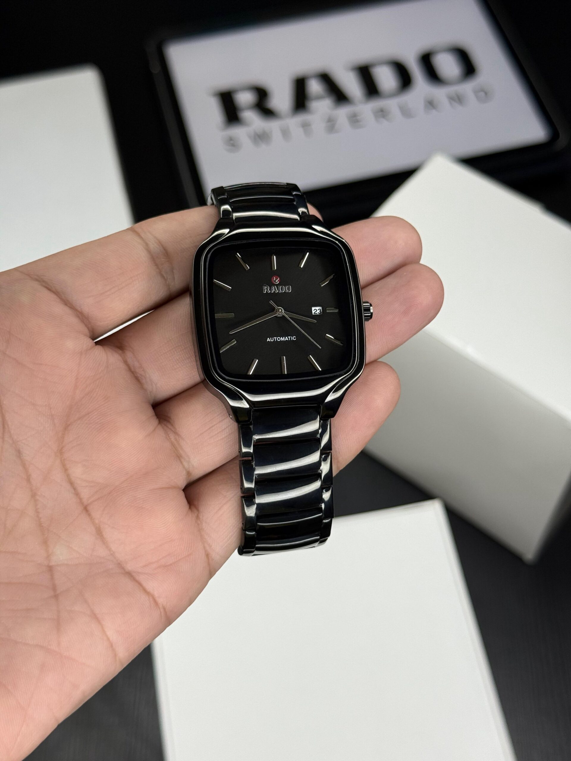 WhatsApp Image 2026-06-30 at 6.26.36 PM Rado True Square Black Dial Edition - Image 1