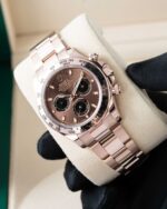 Rolex Daytona Coffee Brown Rose Gold - Image 5
