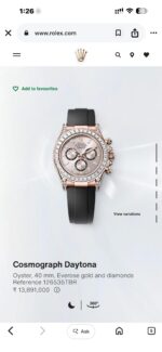 Rolex Daytona Rose Gold Ceramic Edition - Image 2