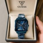 Guess Square Dial Blue Metallic Edition - Image 3