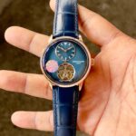 Patek Philippe Blue Dial Open Heart - Image 3