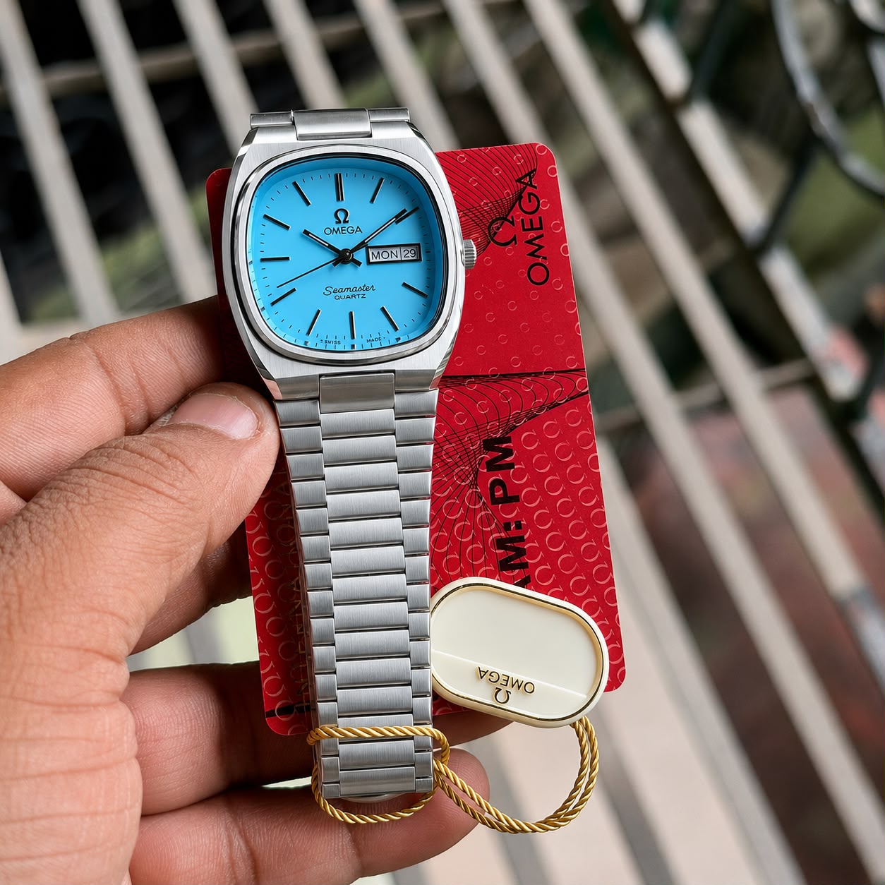 WhatsApp Image 2026-06-30 at 6.29.39 PM Omega Vintage Seamaster Silver Edition - Image 1