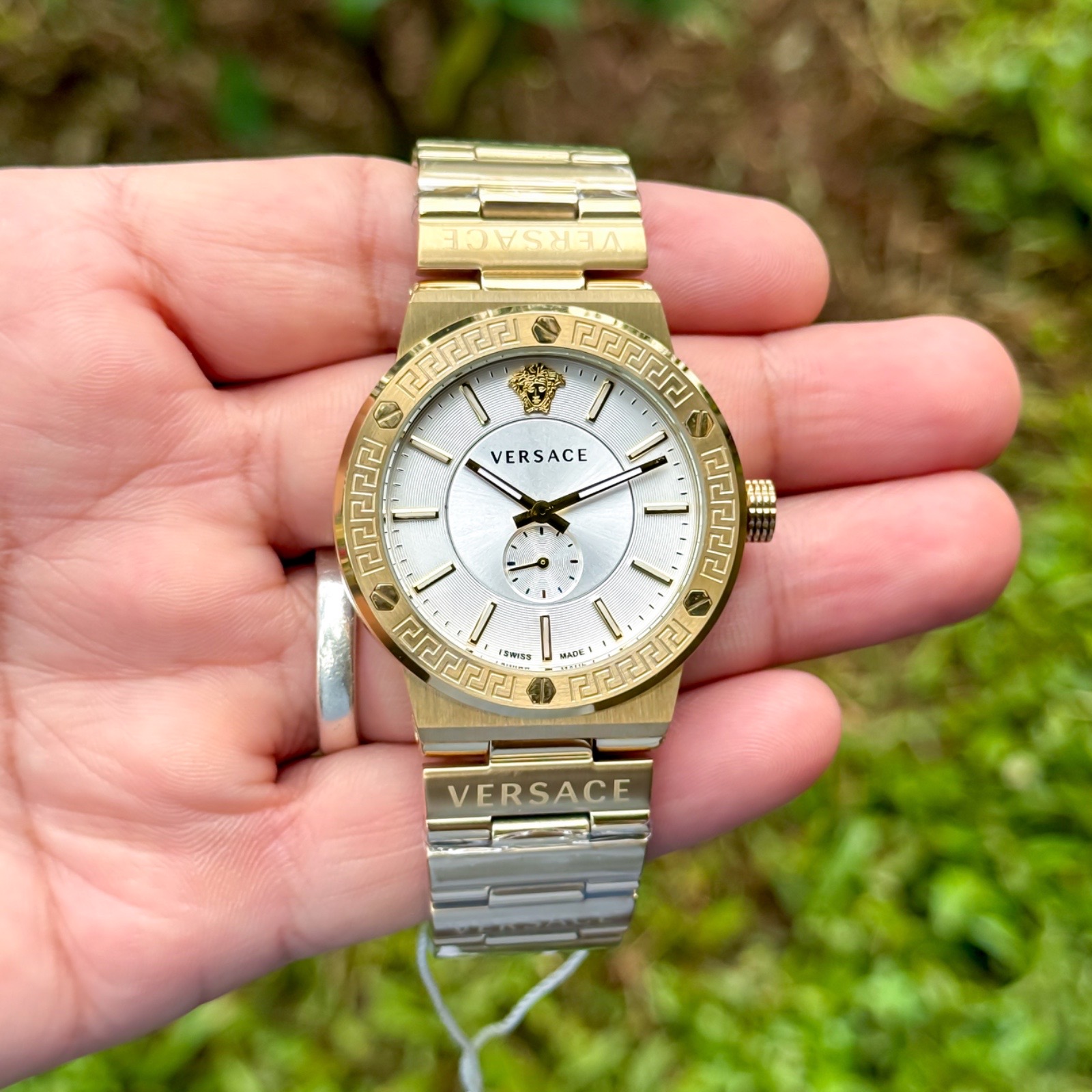 WhatsApp Image 2026-06-30 at 6.30.41 PM Versace Greca Logo-VI Chronograph - Image 1