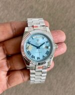 Rolex Day-Date Blue Roman Dial